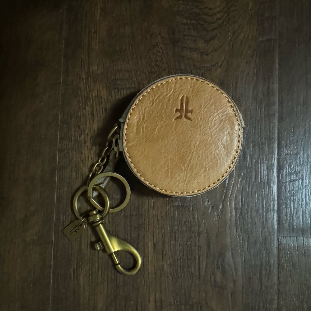 Frye keychain coin purse
